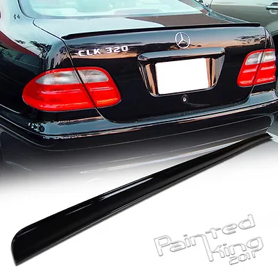 98-02 Fit For Mercedes BENZ W208 CLK-class 2DR Trunk Lip Spoiler Painted 197 • $89