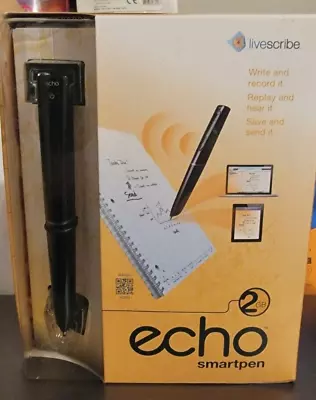 NEW & SEALED Livescribe 2gb Echo Smartpen For Windows Mac • $79.99