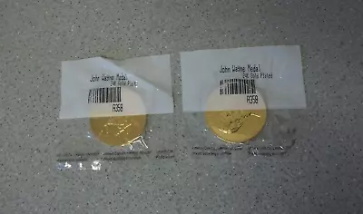 John Wayne Medal Lot Of 2 In Sealed Packaging 24K Gold Plated Littleton Coin Co • $12