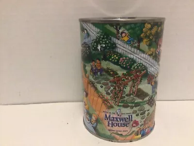 Vintage Maxwell House 2005 Spring Series Coffee Can • $12.99