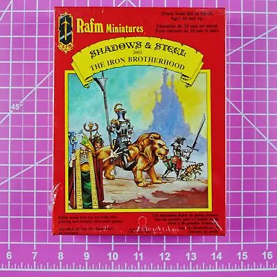 RAFM Miniatures Shadows & Steel  The Iron Brotherhood  25mm AD&D Dungeons Dragon • $78.95