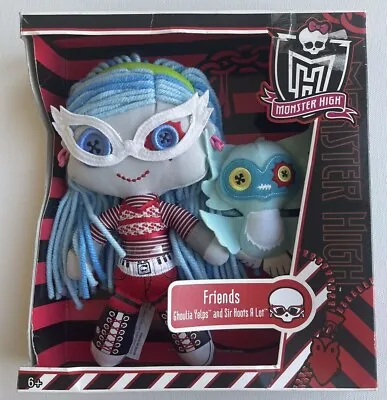 Monster High Friends Plush Dolls Ghoulia Yelps ~ Retired ~ Rare • $89.99