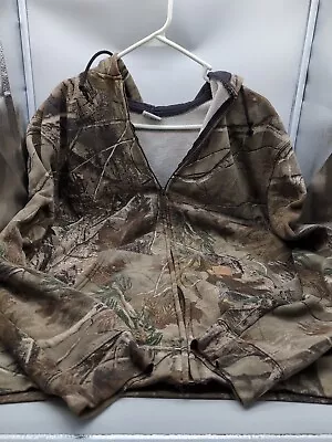 Carhartt Realtree Hoodie Camo Hunting Full Zip Mens Size M Jacket • $9.99