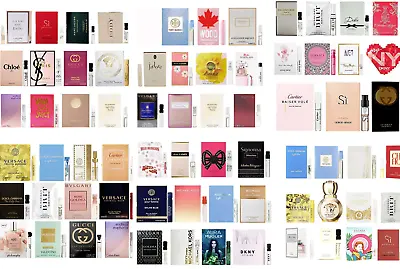 Various Brands Of Designer Perfume Sample Vials Fou Men & Women - Choose Scent • $8.63