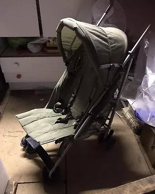 Baby Buggy/Stroller/Pushchair Foldable Khaki Green • £35