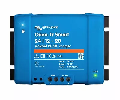 Victron Orion Smart DC-DC 3-Stage Battery Charger 24V To 12V 20A Isolated  • £149.99