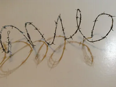 24  Miniature Barbed Wire Barb Wire All Scales Action Figures Train War Diorama • $15.80