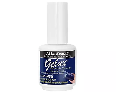 Mia Secret Professional Nail Gelux Gel Polish (Blue House) 0.5oz • $14.18