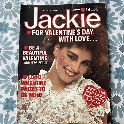 Jackie Magazine 13 February 1982 Issue 945 Bucks Fizz • £11.99