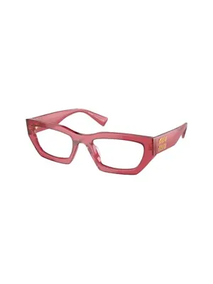 Eyeglasses Brand Miumiu Model Vmu 03X Gold Crystal Pink 15Q101 Super • £230.53
