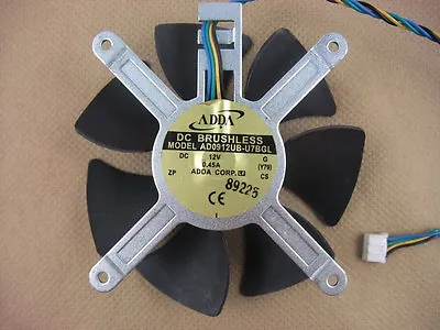 85mm VGA Fan 4  Sapphire HD 5870 Video Card  62mm 4Pin  AD0912UB-U7BGL 200500268 • $12.99