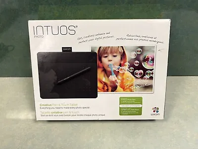 Wacom Black Small Intuos Art Pen And Touch Tablet CTH490PK • $50