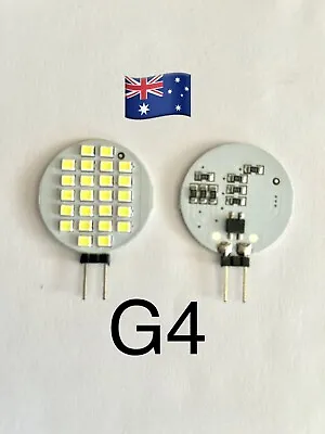 G4  Cool White 24 LED 3528 SMD Spot Light Lamp Bulb DC 12V Globe • $4.39