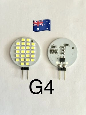 G4  Cool White 24 LED 3528 SMD Spot Light Lamp Bulb DC 12V Globe • $4.39