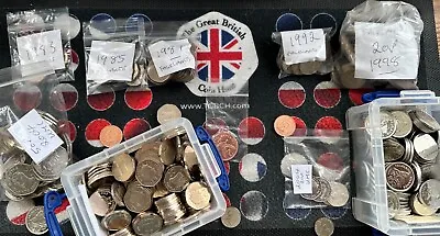 Falkland Islands 1p 2p 5p 10p 20p 50p Coin Penuin Abatross Seal Sheep Warrah Fox • £1.46