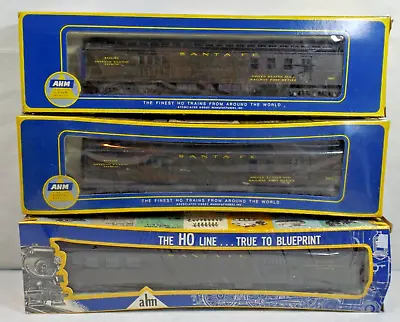 (3) HO Rivarossi Santa Fe Heavyweight Passenger Cars In Original Boxes (lot 102) • $49.99