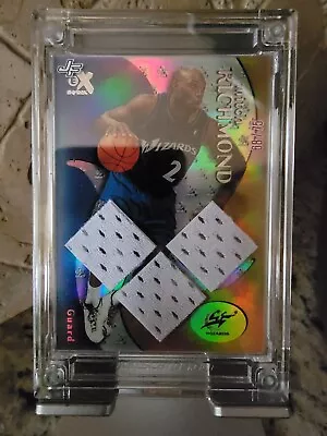 Mitch Richmond Jersey Fusion 2022 Game Used Triple Swatch 36/75  In 98-99 Season • $20