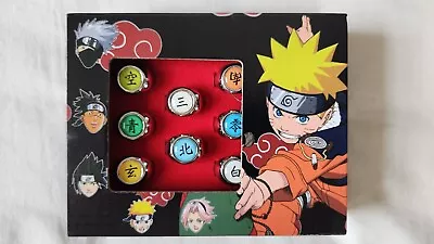 AKATSUKI  Rings Set NARUTO Cosplay Ring In Box *Missing One Ring • $6.50