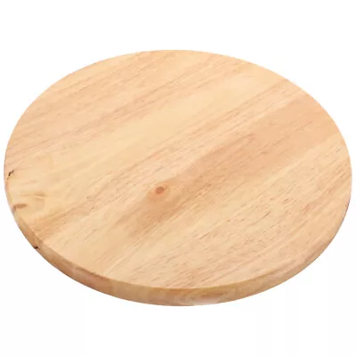 Wooden Round Stool Seat Pad For Home & Lab - 29.5CM-HT • £29.88