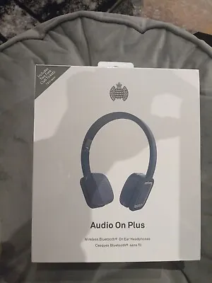 Ministry Of Sound Audio On Plus Wireless Headphones Brand New Sealed Item • £36