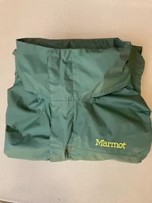 Mens Green Marmot Precip Hooded Rain Jacket XXL • $20