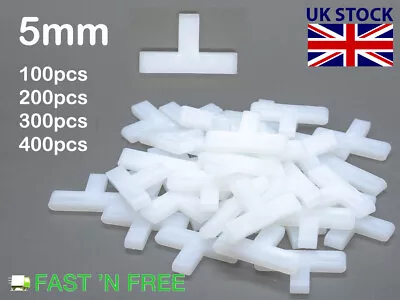 £4.20 • Buy 5mm T Brick Tile Spacers Brick Slips Grouting Floor Wall Tiles  | UK Seller