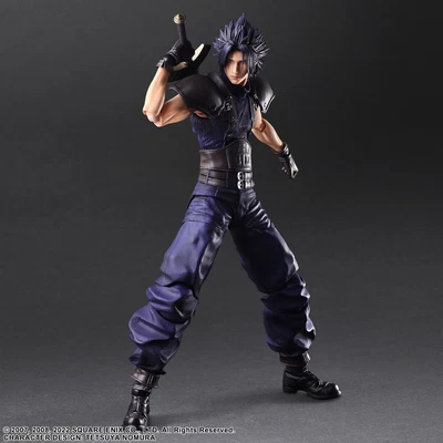 $279.99 • Buy Play Arts Kai Final Fantasy VII: Crisis Core Reunion Zack Fair 2nd Class Figure 