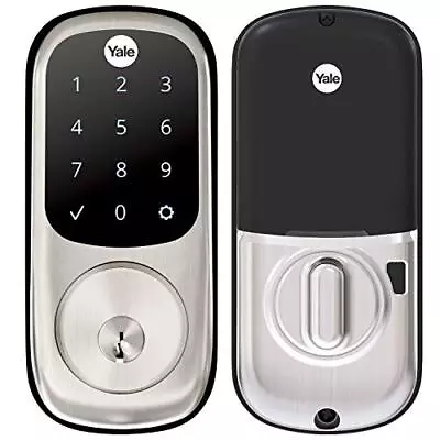 For Parts - Yale Assure Lock - Touchscreen Keypad Door Lock In Satin Nic_12360 • $81.44