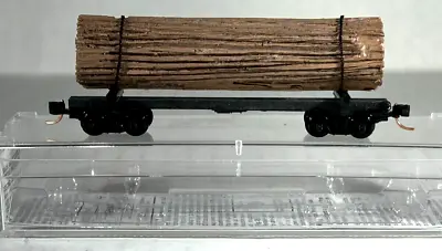 Micro-trains Line N Scale 40' Skeleton Log Car #3 W/log Load 113030 • $28.95