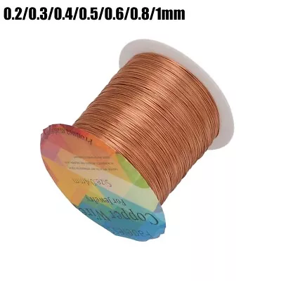 USA Magnet Wire Enameled Copper Coil Winding Electromagnet Motor Making Crafts • $19.79