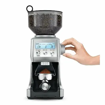 Breville®  The Smart IQ Precision Pro Coffee Grinder Brushed Stainless Steel LCD • $435.24