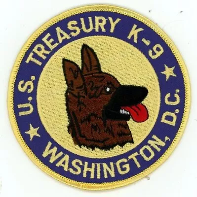 U S Treasury Washington Dc K-9 Nice Shoulder Patch Police Sheriff • $5.99