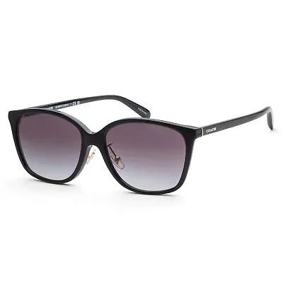 Coach Women's 57mm Black Sunglasses HC8361F-50028G-57 • $84.36