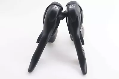 MicroNEW 3x8 Triple 8 Speed Road Bike Shifters Brake Levers Shimano • $59.84