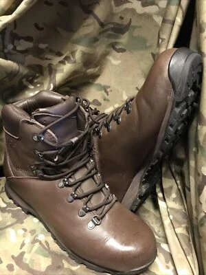 £39.95 • Buy Genuine British Issue Brown Iturri Patrol Boots!Supergrade! Various Size!