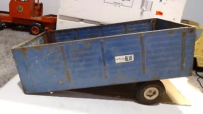 Ertl The Big Blue Wagon Opening Tailgate 1/12 Scale Pressed Steel Vintage USA • $11.69