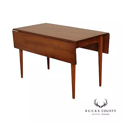 L. Hitchcock Vintage Maple Drop Leaf Dining Table • $995