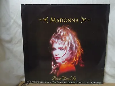£4.99 • Buy Madonna:  Dress You Up   Orig 1985   UK  VG+  12    W8848T