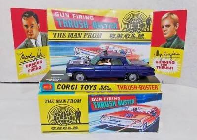 Corgi 497 Man From Uncle Oldmobile Fully Restored With Reproduction Box. • $69.47