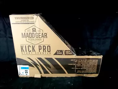 Madd Gear Kick Pro 5  Stunt Scooter 206-770 Black Gray 19  X 5  • $84.15