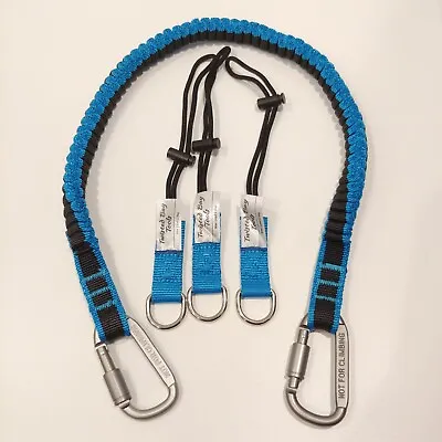 Tool Lanyard Scaffold Lanyard Tool Tether Safety Harness With 3 Tool Connectors • £10.99