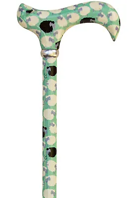 £55 • Buy Classic Canes Derby Adjustable Walking Stick - The Black Sheep