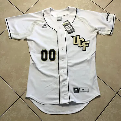 NWT Vintage 2007 UCF Knights #00 Sewn Baseball Jersey Medium VTG NCAA Florida • $99.95