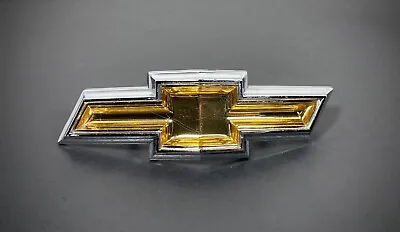 Vintage 1970’sChevy Impala Bel Air Header Panel Name Badge Bow Tie Emblem GM OEM • $74.99