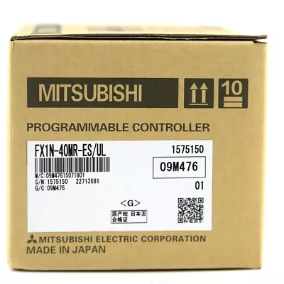 MITSUBISHI FX1N PLC FX1N-40MR-ES/UL FX1N40MRESUL Original New In Box Free Ship • $138.48