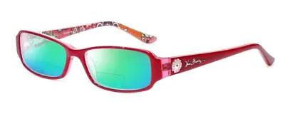 Vera Bradley Madeline Women's Polarized Bi-Focal Sunglasses Red Pink Swirl 50 Mm • $109.95