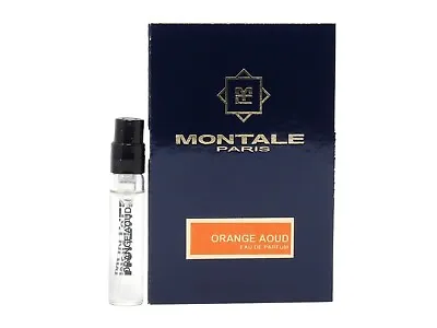 MONTALE PARIS ORANGE AOUD EDP 2.0ml .06oz X 1 COLOGNE PERFUME SPRAY SAMPLE • $8