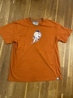 Nike Mr. Met MLB Orange NY Mets Baseball Shirt Size 2XL • $22.49