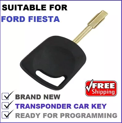 Transponder Car Key Suitable For Ford Fiesta Territory SX Falcon Ba 2000 - 2005 • $14.95