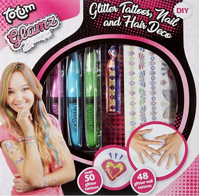 Glitter Beauty Set - Totum 050020 Glamz Craft Kit Multicolor • £9.99